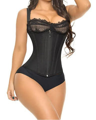Ultra Waist Girdle With 13 Wheels With Brooches And Closure, Creates Hourglass Silhouette