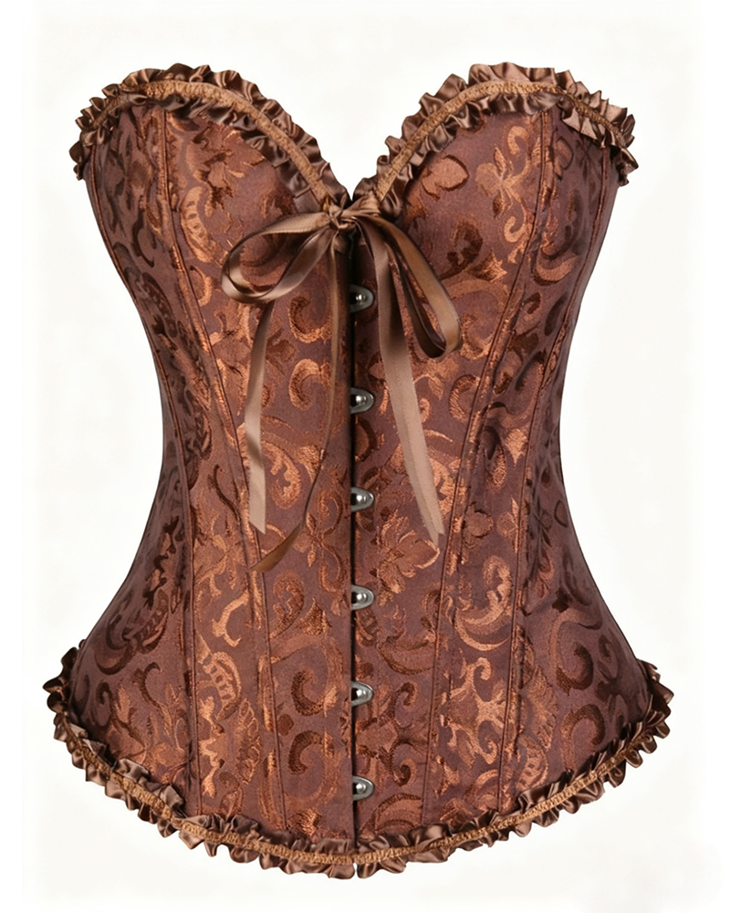 Lace-Up Waist Shaping Corset