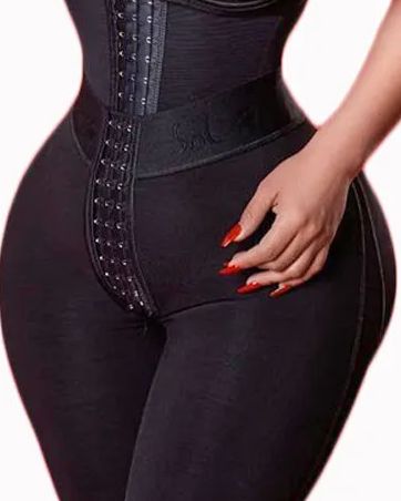 Women's Hip Shaping Knee-length High Waist Shorts