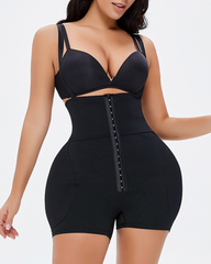 Plus-Size Tummy Control Butt-Lifting Shorts With Removable Hip And Butt Pads