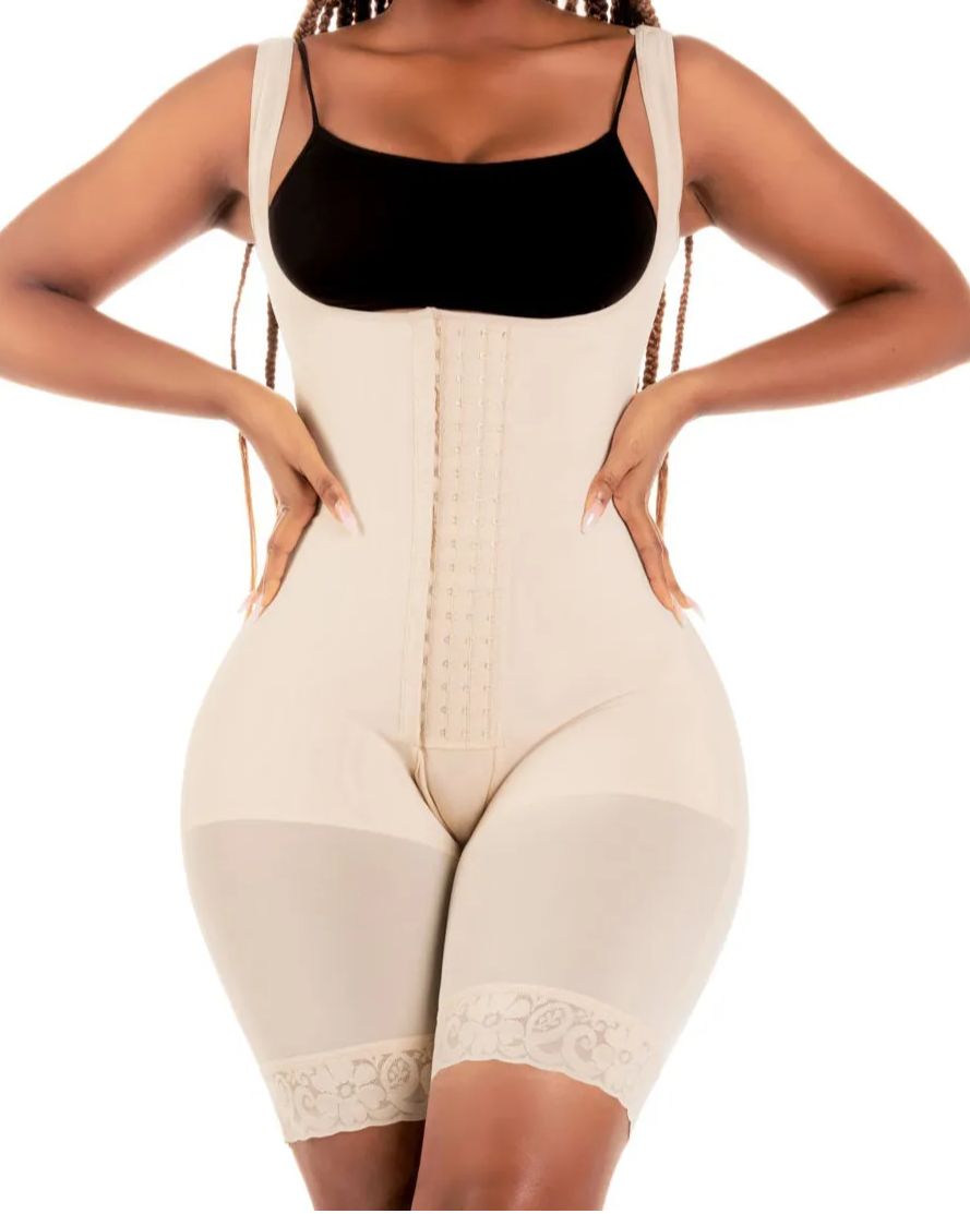 Bum Lift Tummy Control Shapewear Mid Thigh Faja