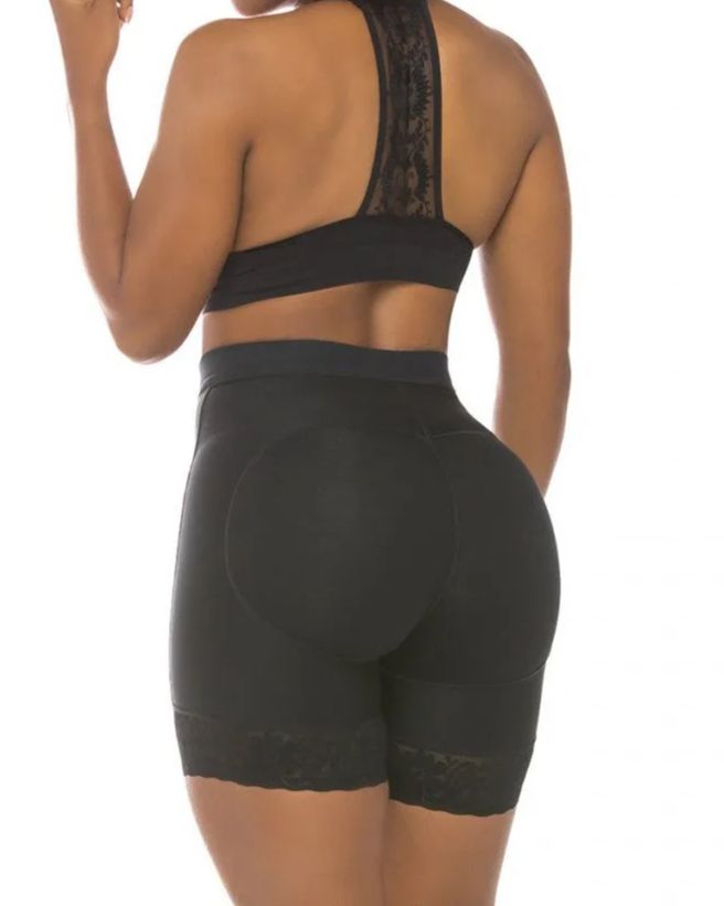 High Waist Women Hip Enhancer Underwear Lace Butt Lifter Shapewear Panties Shaper
