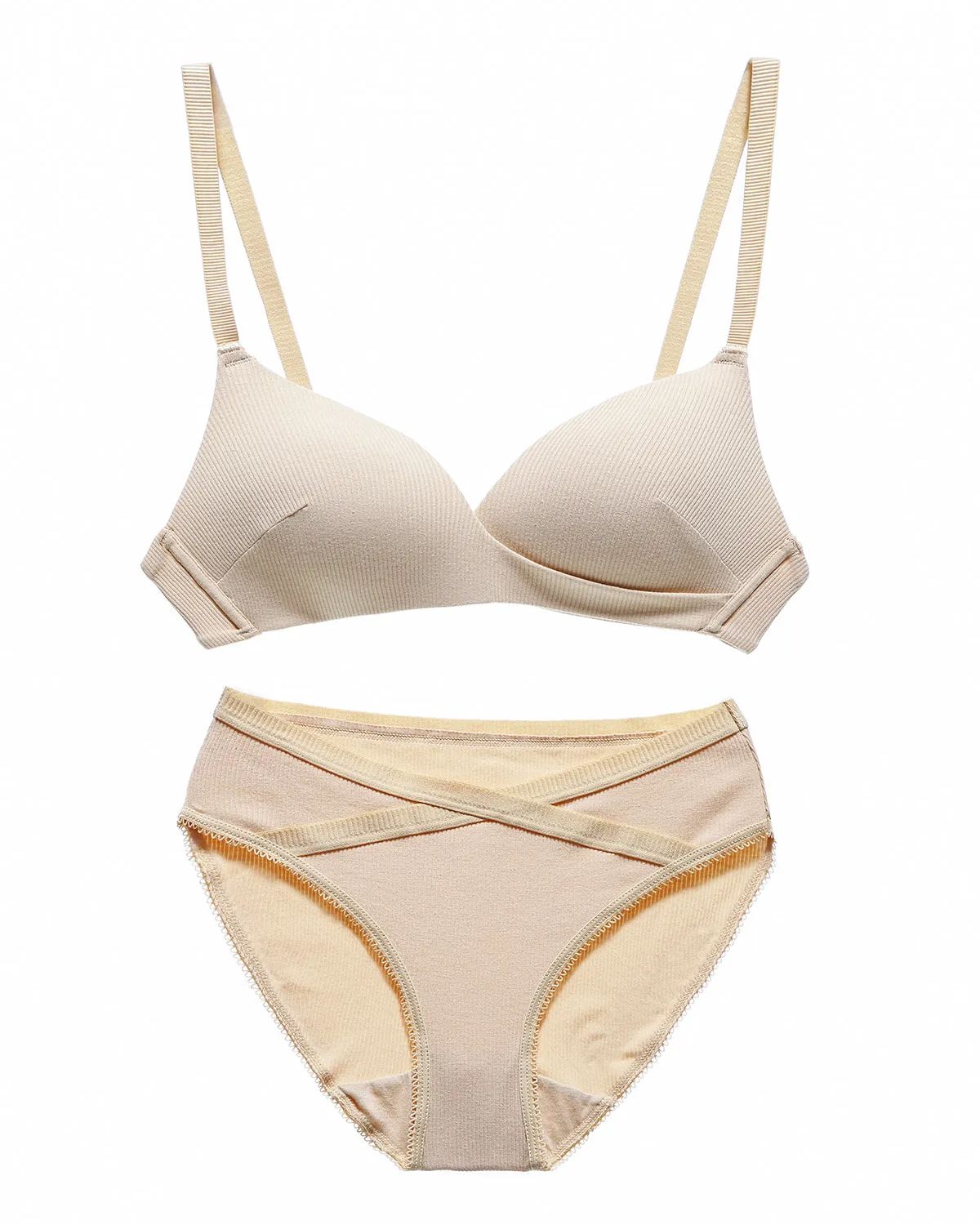 U-shapsummer New No Steel Ring Thin Suit Modal Cotton Underwear