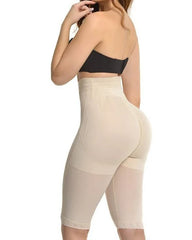 Fajas Compression Shapewear Open Bust Tummy Control with Zipper
