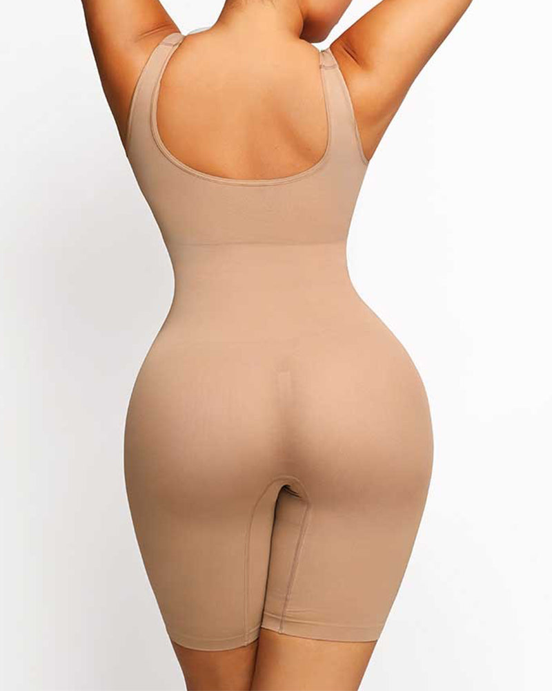 Women's One Piece Tummy Control Seamless Shapewear Bodysuit