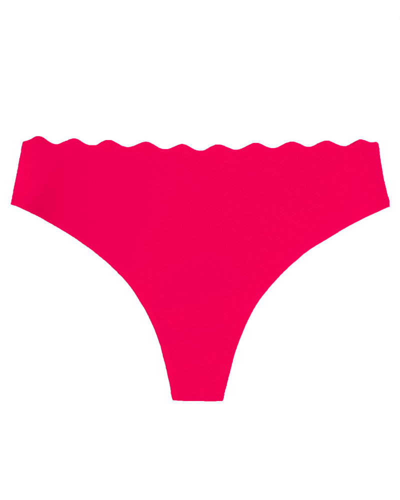 Women's Seamless Hollow-Out Wave Knickers Underwear For Valentine's Day