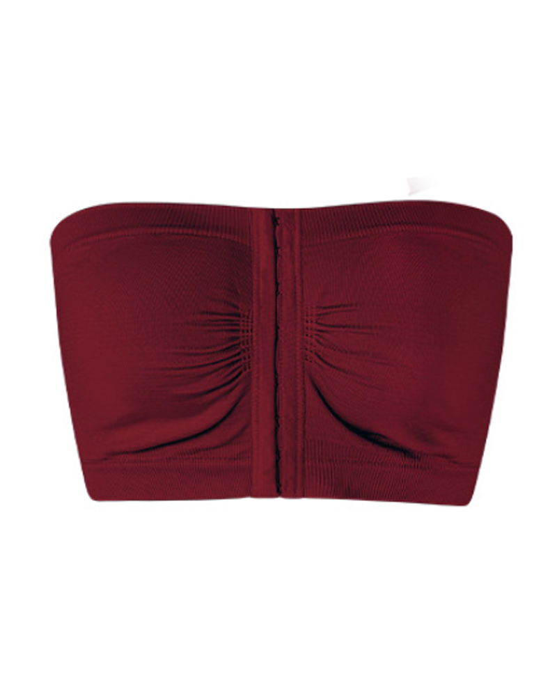 Front-Fastening Strapless Bra