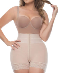 Butt Lifter Tummy Control High Waisted Mid Thigh Shaper Shorts