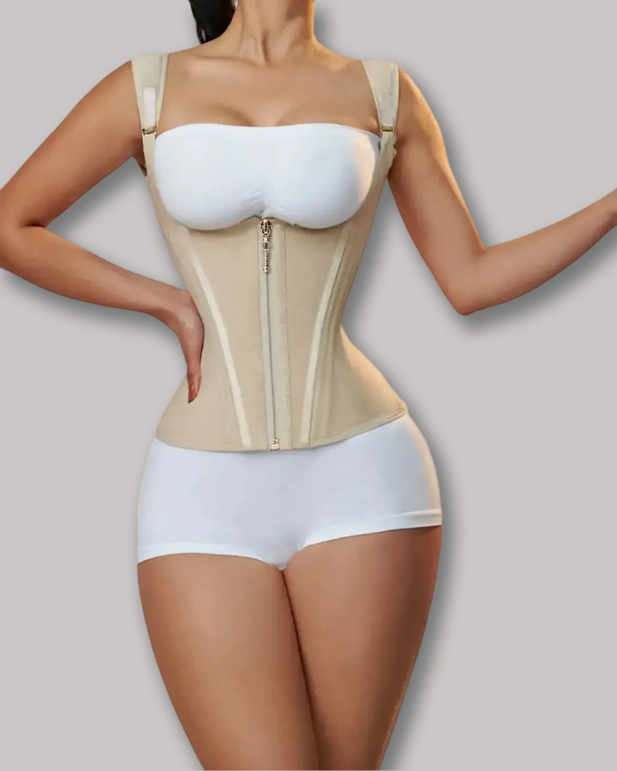 Waist Trainer for Women Corset Vest Body Shaper Cincher Trimmer Tank Top Sport Girdle with Steel Bones