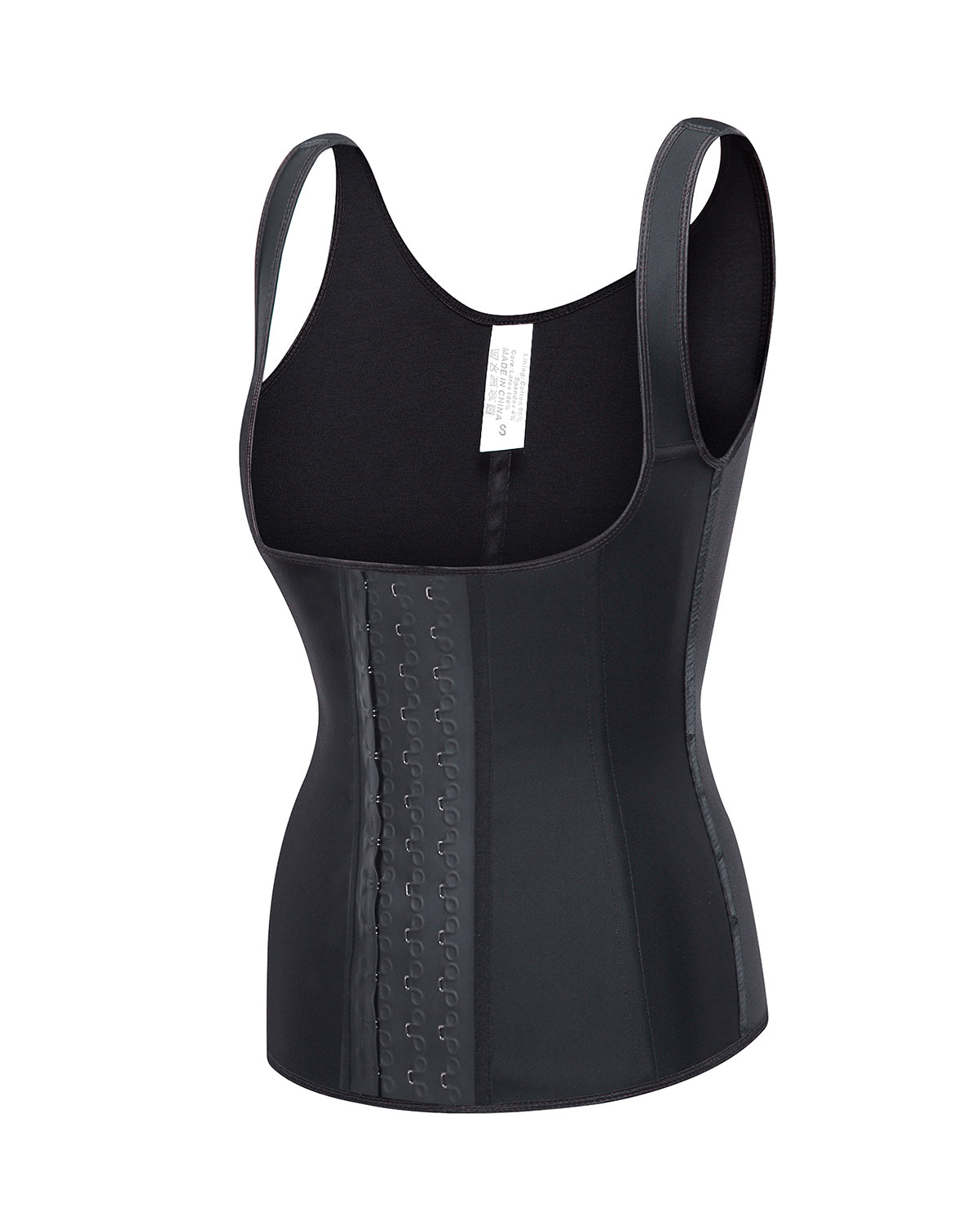 Corset Waist Trainer for Women's Weight Loss - Waist Cincher With Straps - Hook Vest Body Shaper