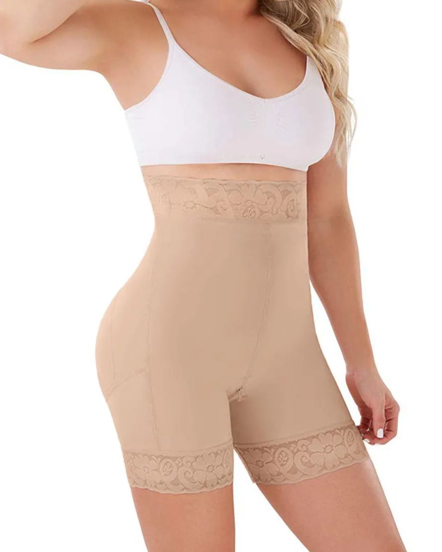 Butt Lifter High-Compression Girdle With Perineal Zipper
