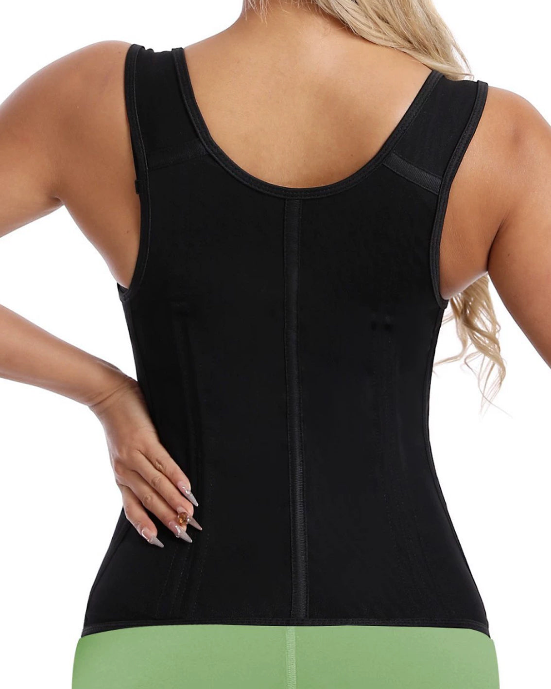 Mesh Steel Boned Sweat-Proofing Waist Shaping Corset