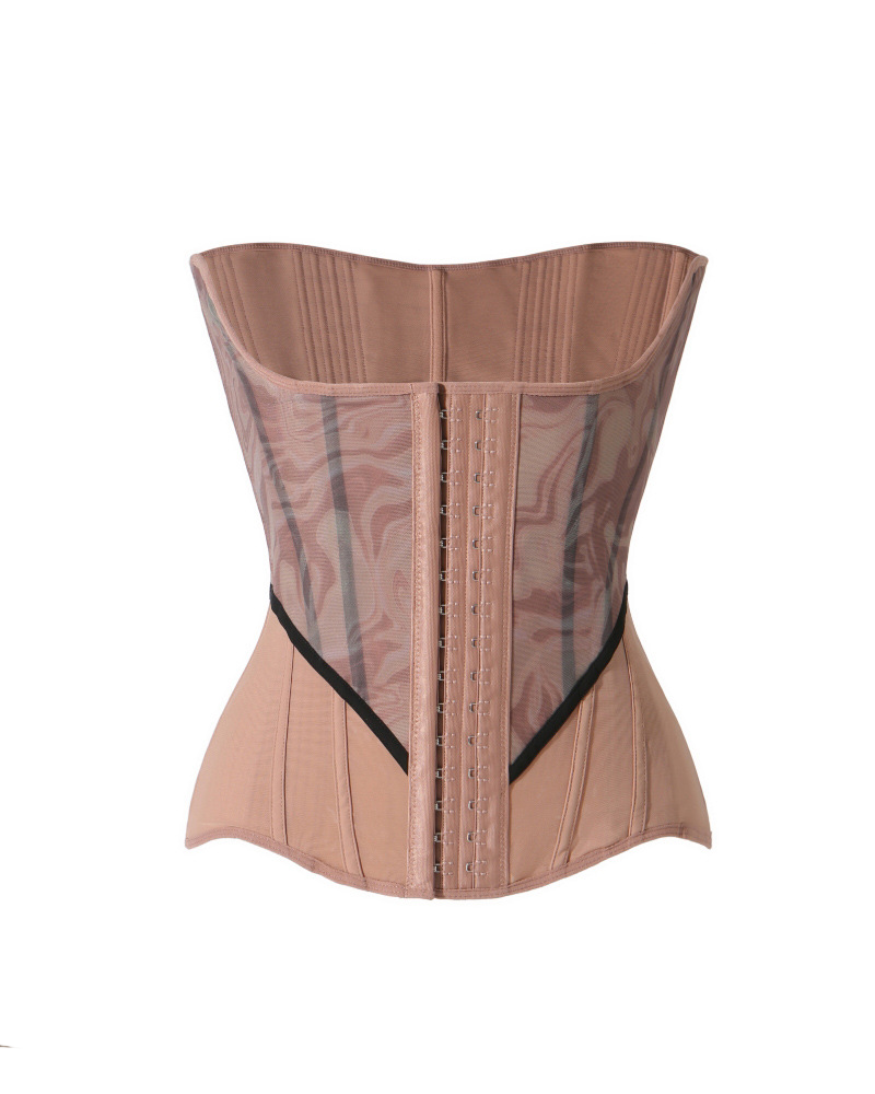 21-Steel-Ribbed Tummy Control And Shaping Waist Belt