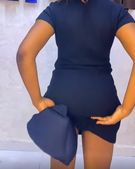 Seamless Butt-Lifting Triangle Panties With Sponge Padding