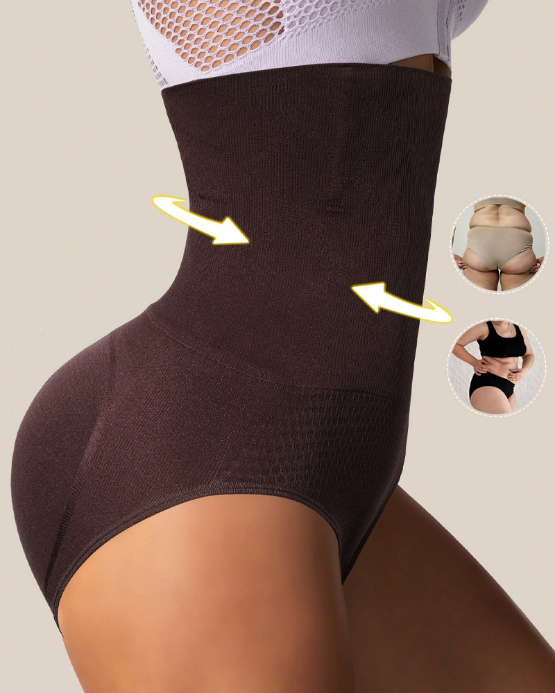 Seamless Tummy-Control High-Waisted Body-Shaping Pants