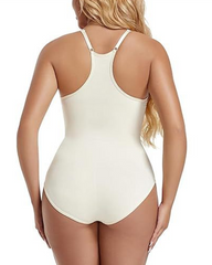 Seamless V-Neck Shapewear Bodysuit