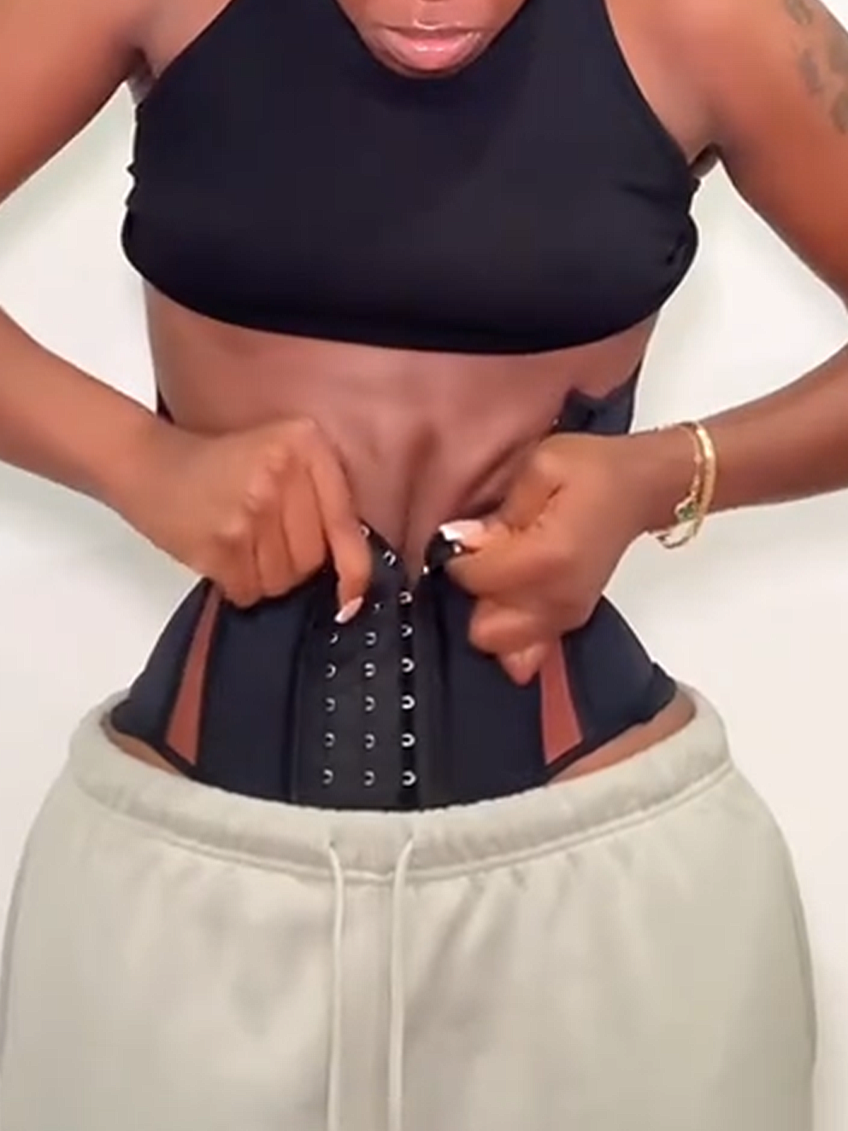 Women's Breathable Splicing Hourglass Waist Trainer