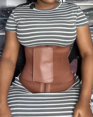Body Shaping Waist Trainer Abdominal Support Belt