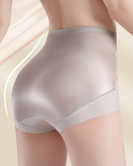 High Waist Strong Tummy Control Ice Silk Seamless Underwear