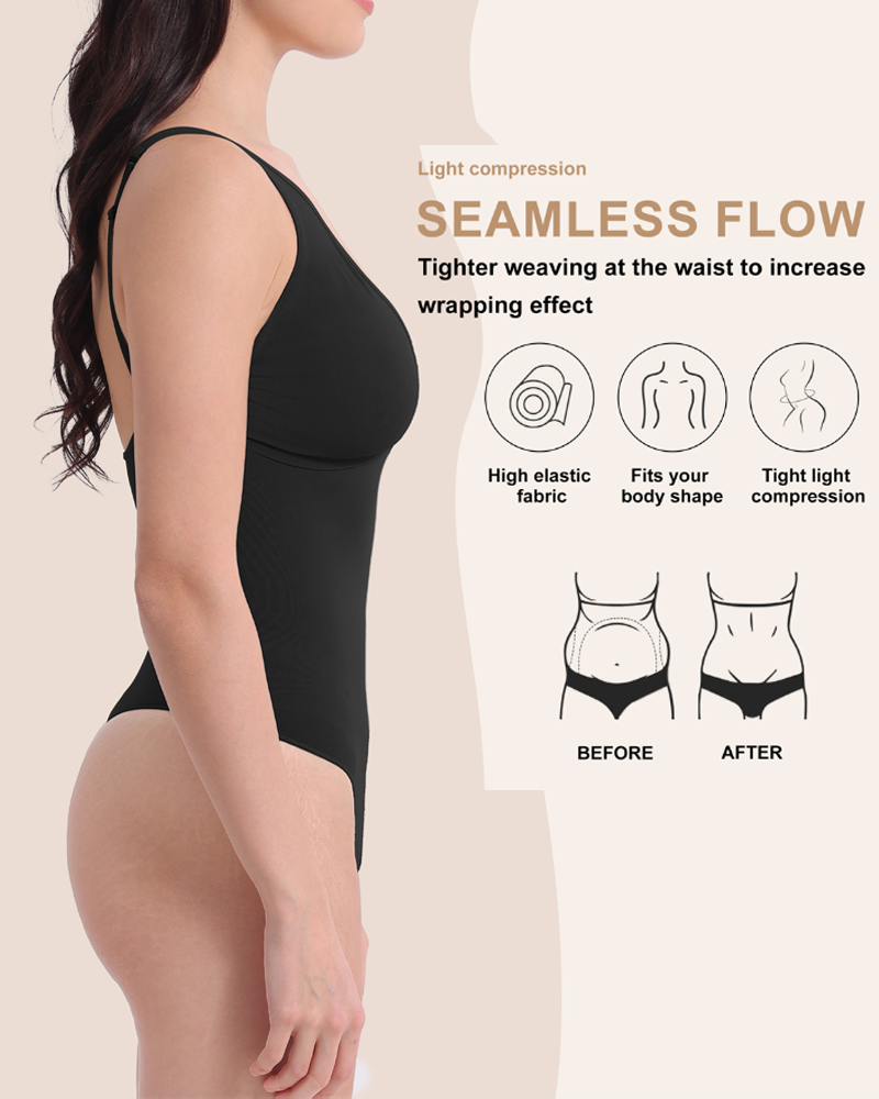 Three Ways To Wear A Thong Bodysuit For Tummy Control Waist Shaping And Body Shaping