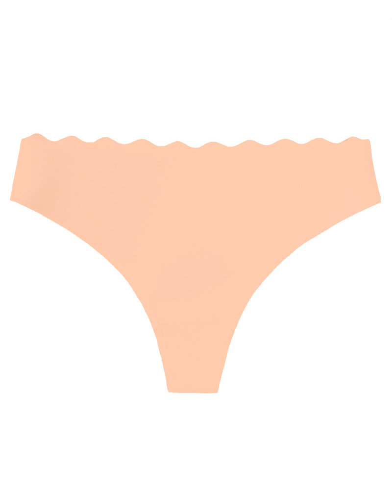 Women's Seamless Hollow-Out Wave Knickers Underwear For Valentine's Day