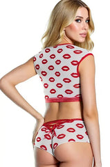 Kiss Mesh Bra Set
