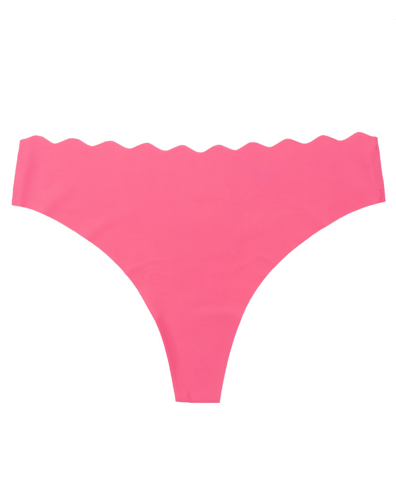 Women's Seamless Hollow-Out Wave Knickers Underwear For Valentine's Day