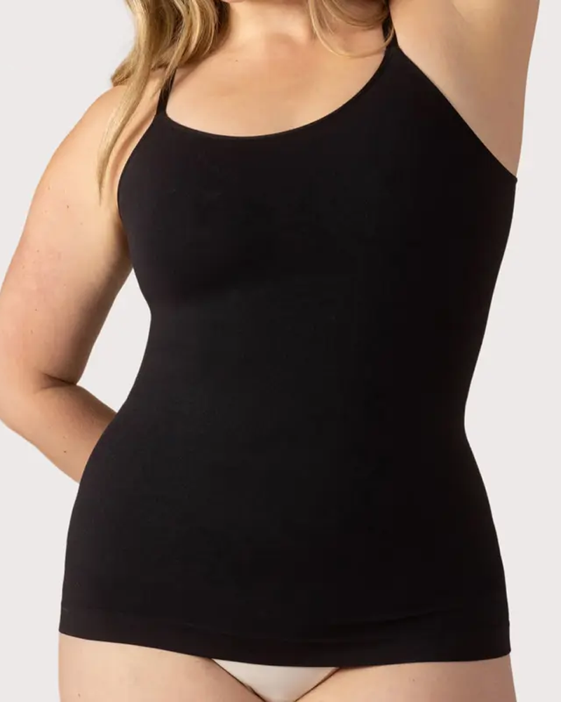 Seamless Breathable Crew Neck Tummy Control Shaping Camisole