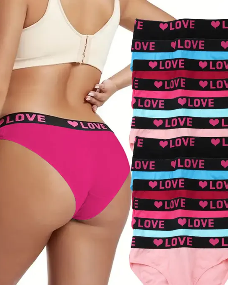 Soft Comfortable Stylish Sports Letter Underwear