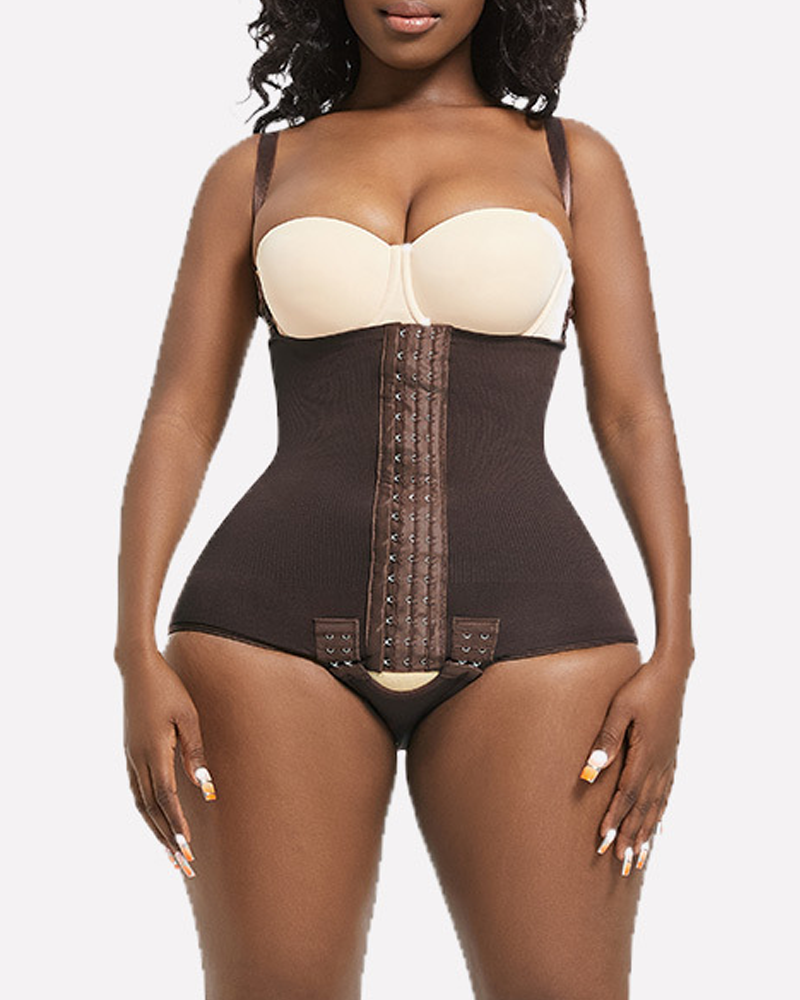 Waist-Cinching Hip-Lifting Bodysuit