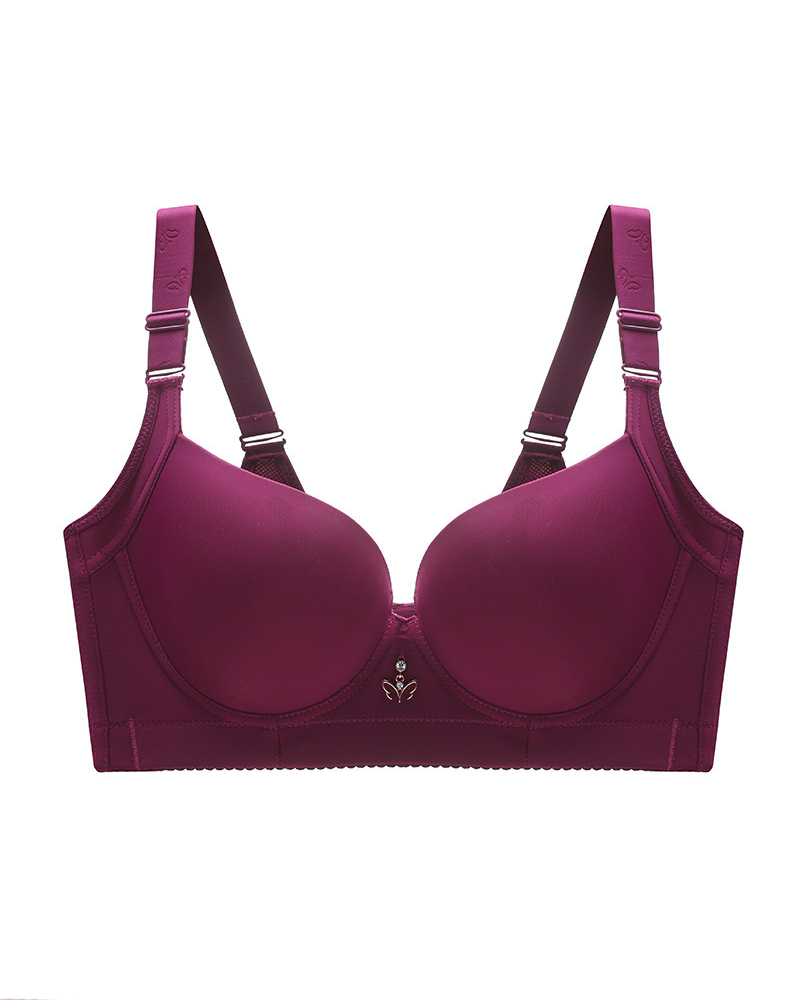 Comfortable Wire-Free Push-Up Bra