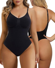 Hip-Lifting Seamless Thong Bodysuit
