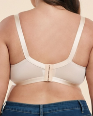 Satin Crisscross Strap Bra