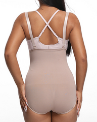 Waist-Cinching Hip-Lifting Bodysuit