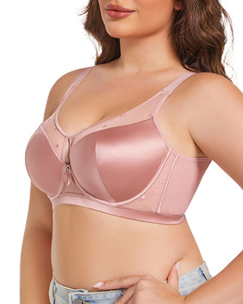 Soft Underwire Smooth And Seamless Push-Up Comfort Bra