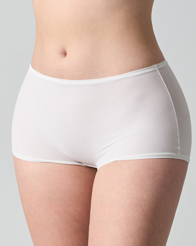 High Stretch Naked Feeling Antibacterial Mid-Waist Sports Boxer Briefs