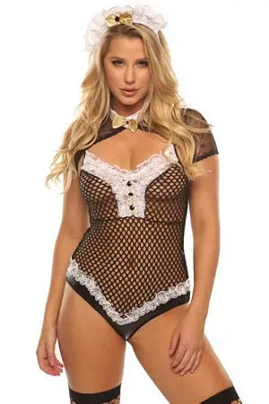 Merry Maid Teddy Set