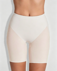 High Waist Mesh Butt Lifter Compression Shaper Shorts