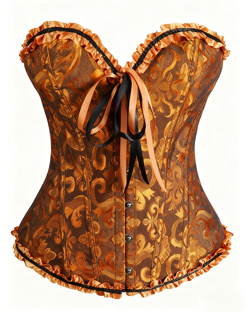 Lace-Up Waist Shaping Corset