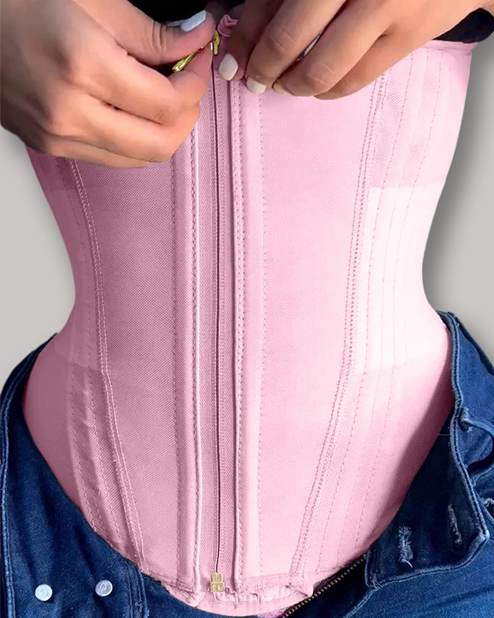 Zip & Breasted Body Shaper Tank Top