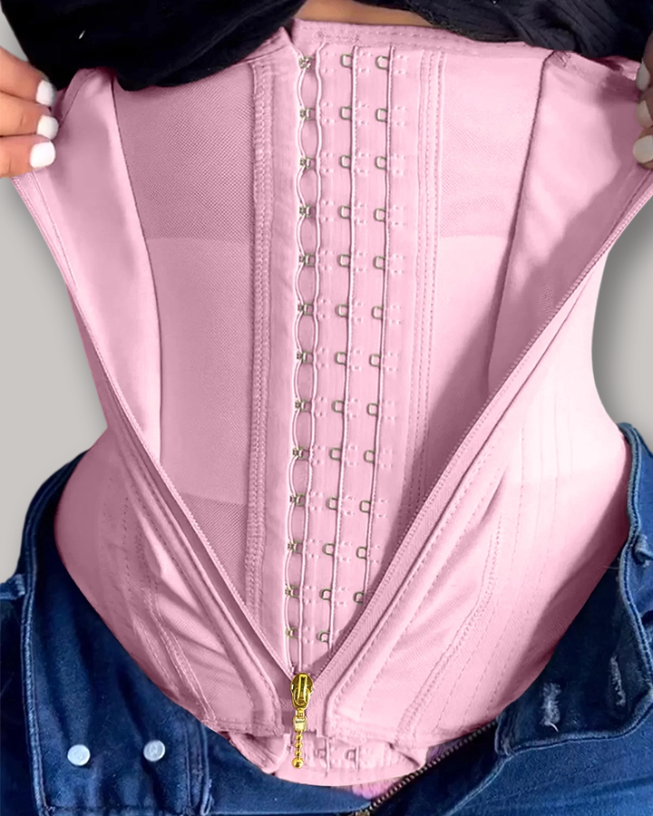 Zip & Breasted Body Shaper Tank Top