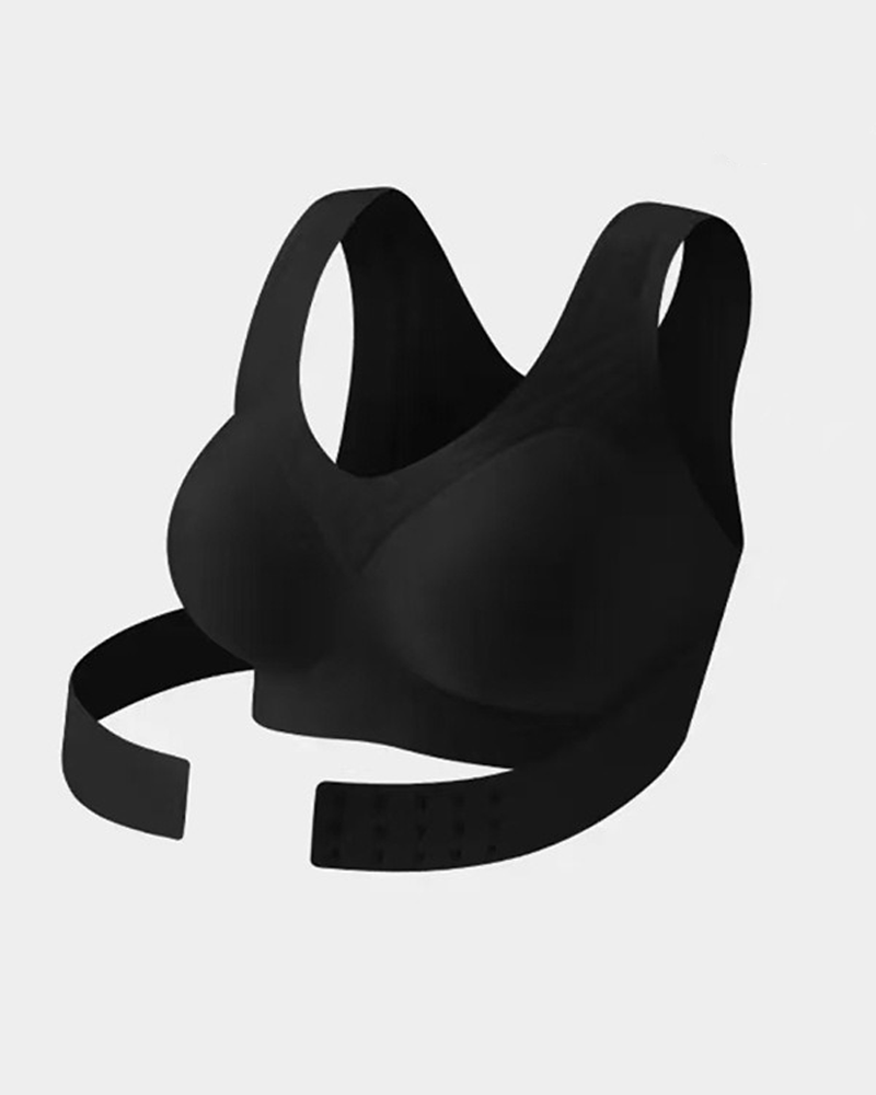 Posture-Correcting Seamless Push-Up Anti-Sagging Bra
