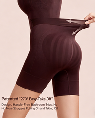 Open-Back Tummy Control Butt Lifter Shaping Bodysuit