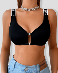 Front Closure Push-Up & Lift Beautiful Back Bra