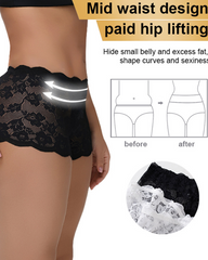 High-Waisted Tummy Control Underwear Anti-Buttock And Anti-Exposure Safety Pants