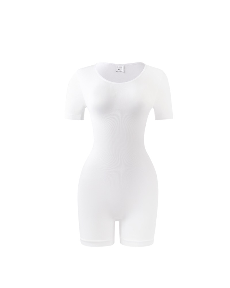 Tummy Control Butt Lifter High Waist Shaping Boyshort Bodysuit