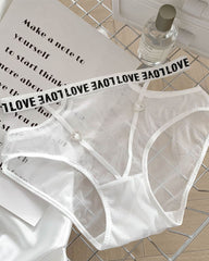 Lace Transparent Mesh Panties