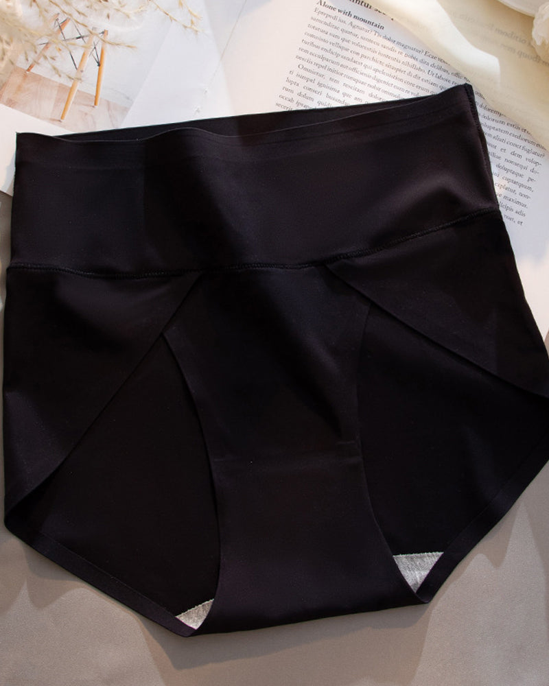 High-Slit, No-Thigh, High-Waist, Tummy-Lifting, Butt-Lifting Briefs
