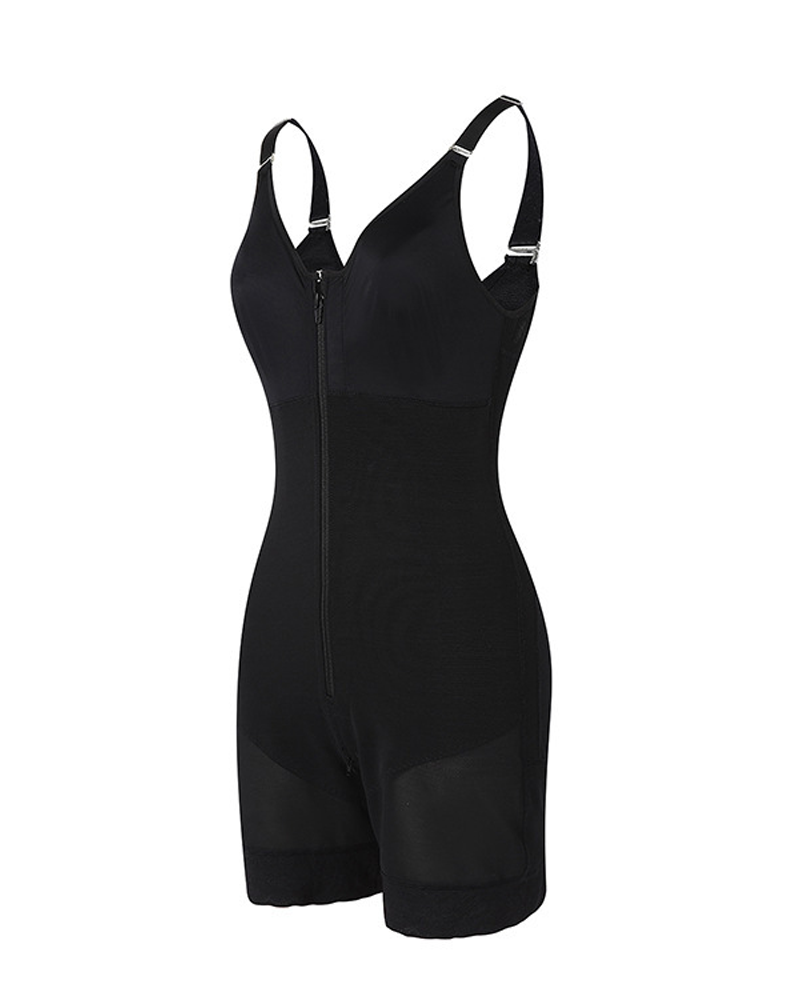Slim Waist Hip Lift Zipper Body Shaper