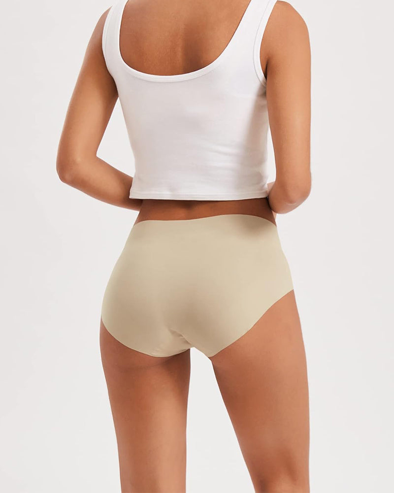 Seamless Antibacterial Pure Cotton Crotch Yoga Briefs
